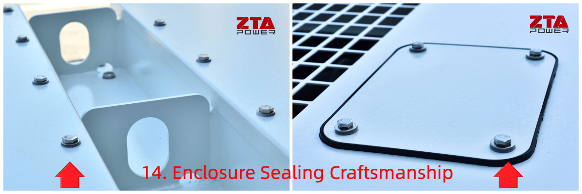 Generator Set Silent Enclosure Sealing 