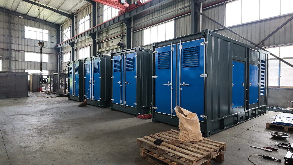 Silent Container Generator Set Silent Container Generator Set